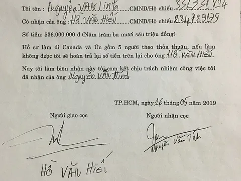 TP.HCM: Có hay không hành vi lợi dụng tín nhiệm chiếm đoạt tài sản?